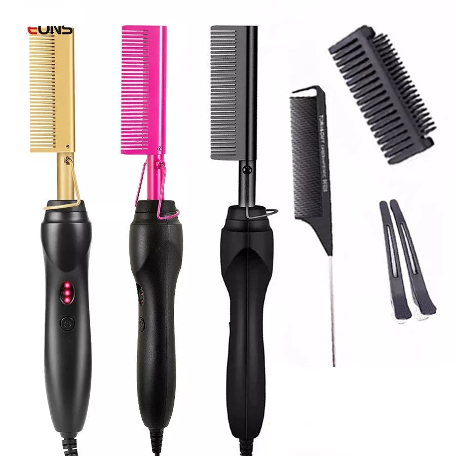 Diamonique Couture Electric Hot Comb