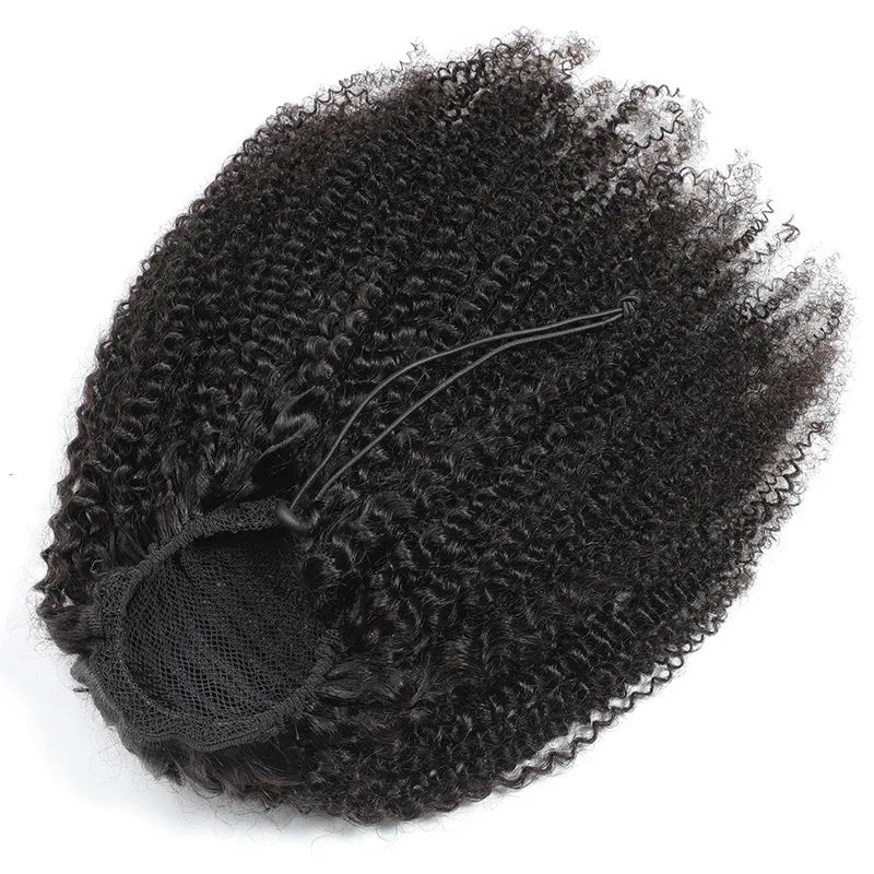 Diamonique Couture Afro Puff Drawstring Ponytail