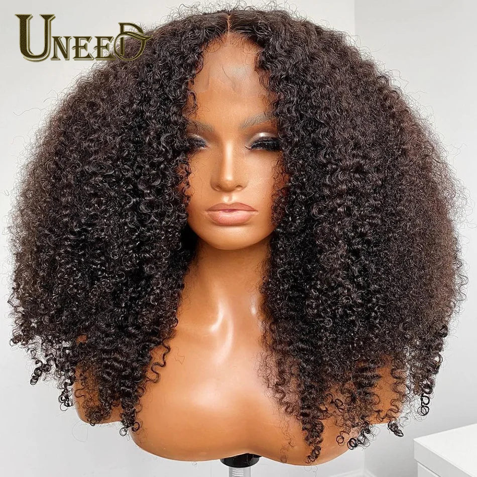 Diamonique Couture Mongolian Kinky Curly Wig