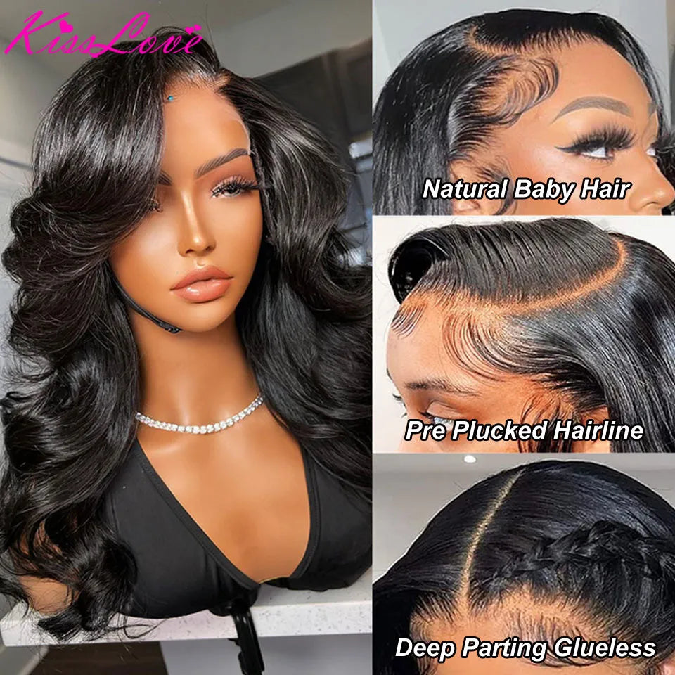 Diamonique Couture Body Wave Front Wig