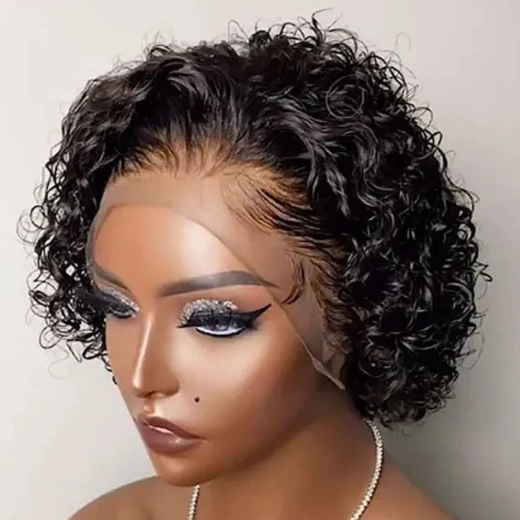 Diamonique Couture Curly Pixie Cut Wig