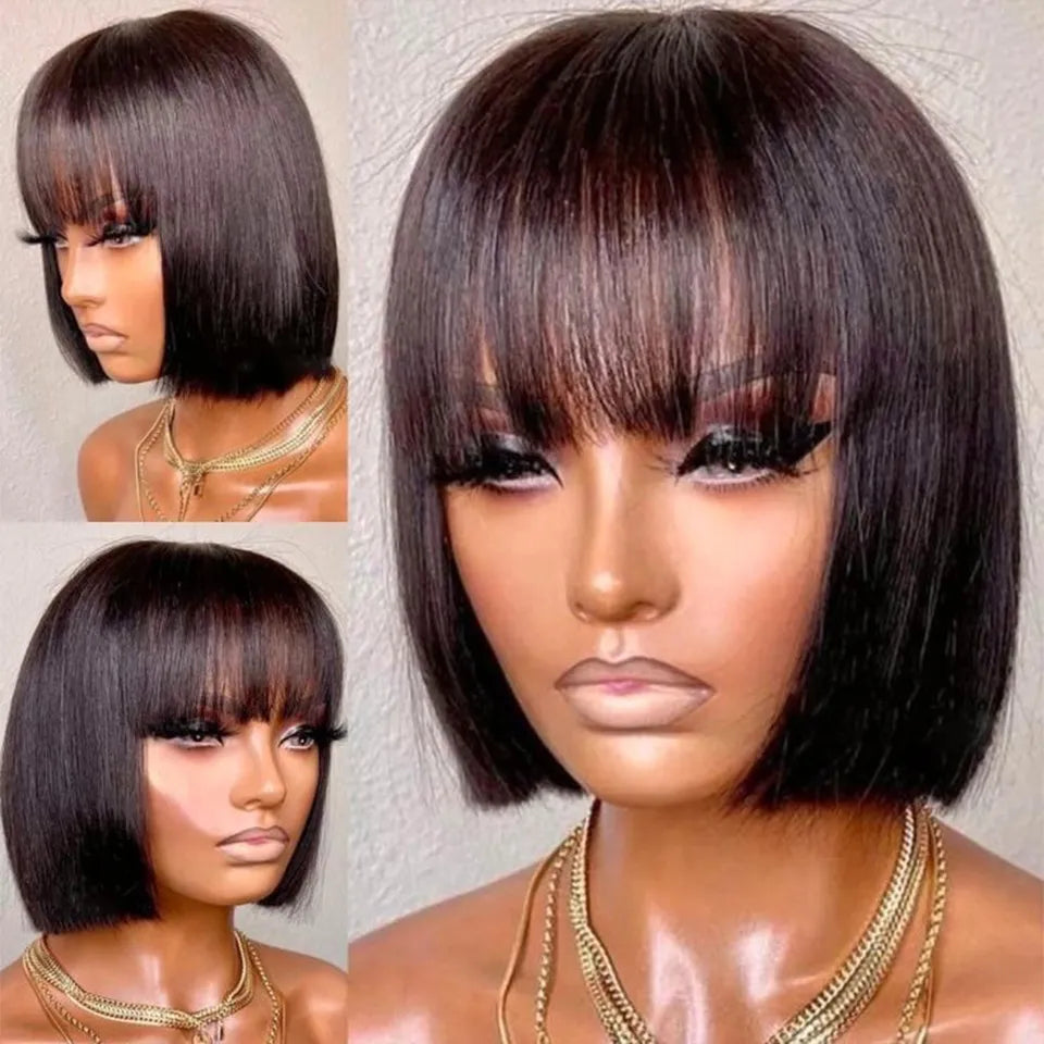 Diamonique Couture Remy Brazilian Human Hair Wig