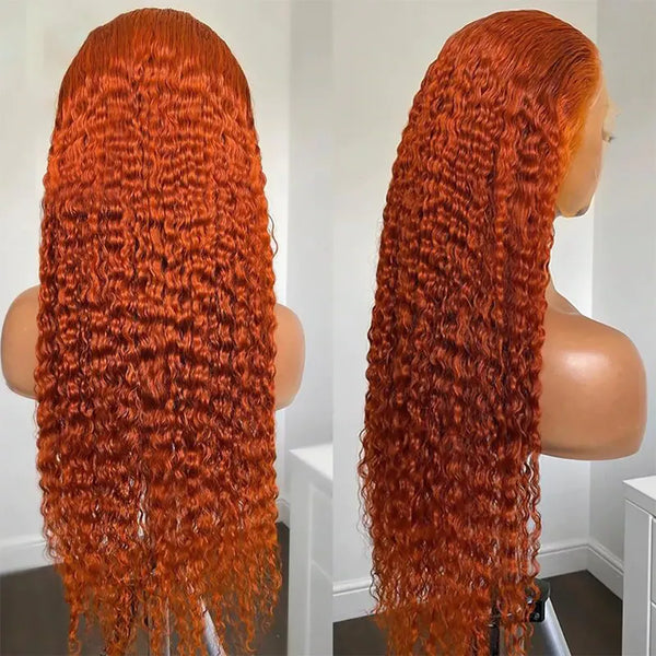 Diamonique Couture Ginger HD Transparent Deep Wave Wig