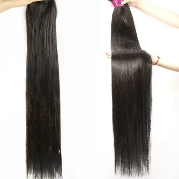 Diamonique Couture Straight Brazilian Human Hair