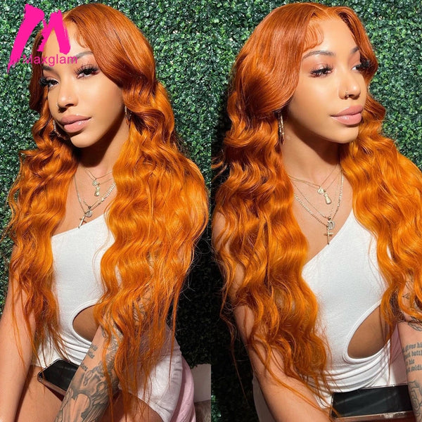 Diamonique Couture Ginger HD Brazilian Body Wave Lace Frontal Wig