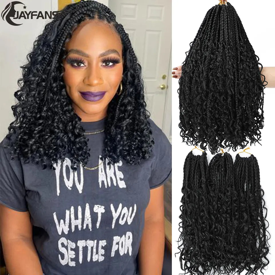 Diamonique Couture Crochet Goddess Box Braids